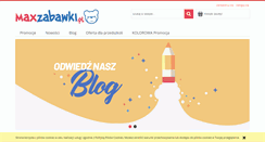 Desktop Screenshot of maxzabawki.pl